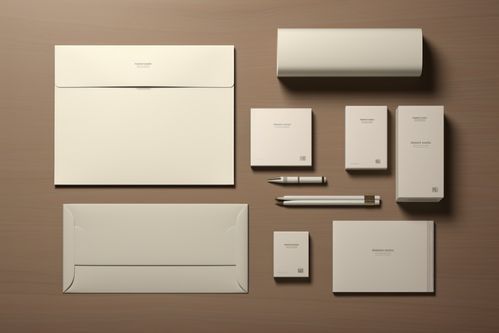 筆記本辦公用品VI樣機效果圖 提升品牌視覺的專業攝影資源